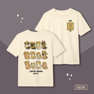 PERRITOS DORADOS (BLANCO HUESO)