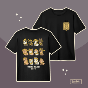 PERRITOS DORADOS (NEGRO)